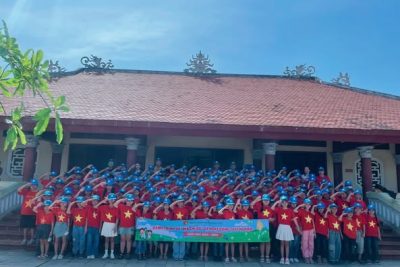 HÀNH TRÌNH TÌM VỀ ĐỊA CHỈ ĐỎ – HOẠT ĐỘNG TRẢI NGHIỆM TRƯỜNG TH NGHĨA KỲ BẮC