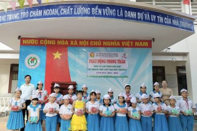 Phong trào kế hoạch nhỏ, giúp bạn đến trường của Liên đội Kỳ Bắc năm học 2024-2025